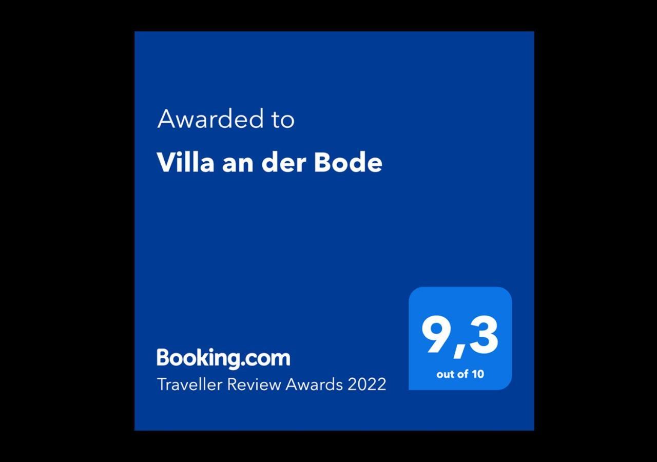 Villa An Der Bode Thale Buitenkant foto
